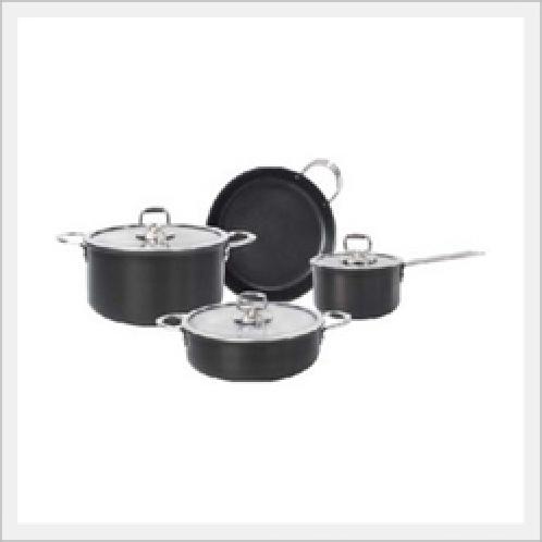 Press Hard Anodized Aluminum Cookware